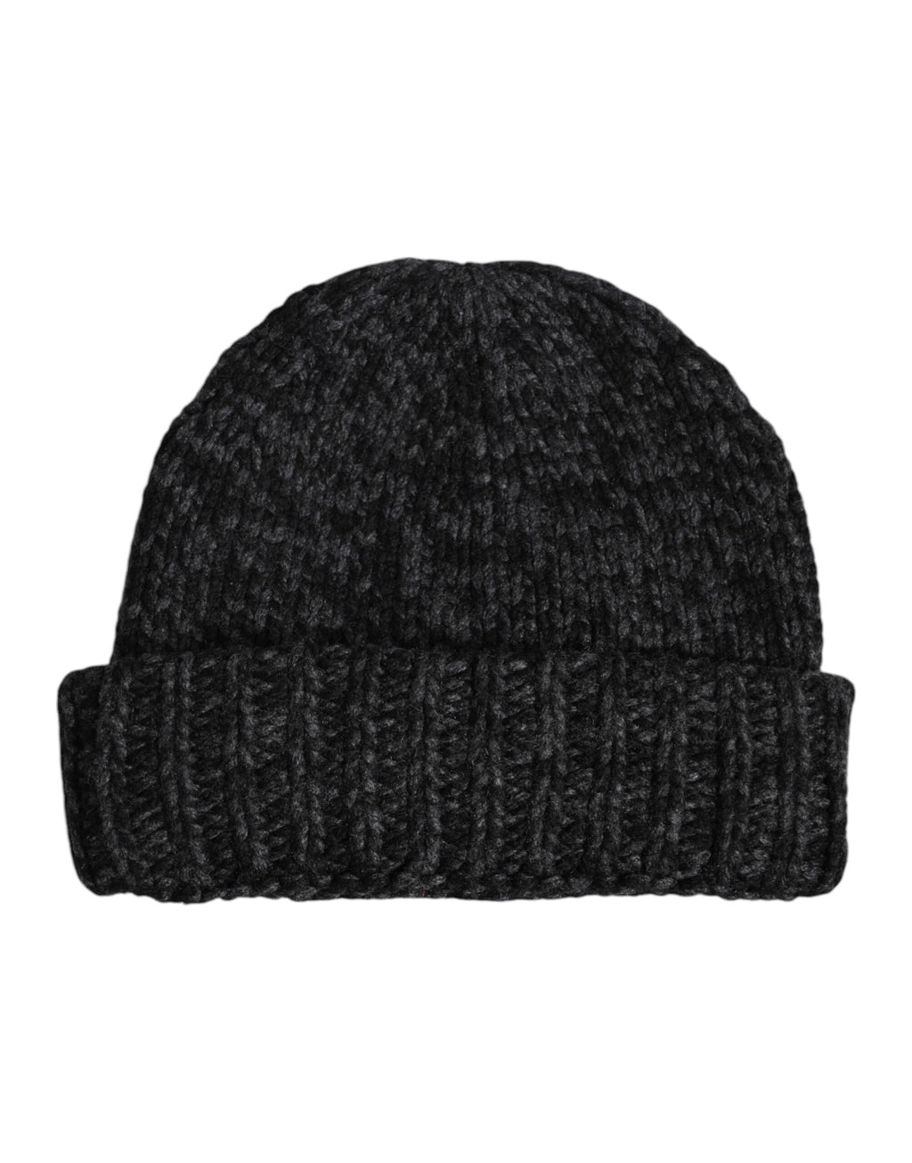 Dolce & Gabbana Gray Cashmere Knitted Winter Beanie Hat