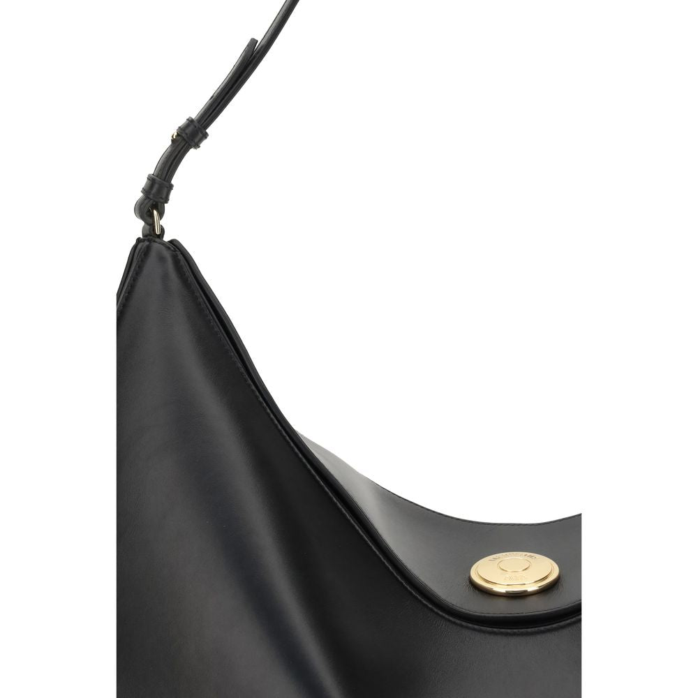 Jacquemus Black Calf Leather Bos Taurus Shoulder Bag